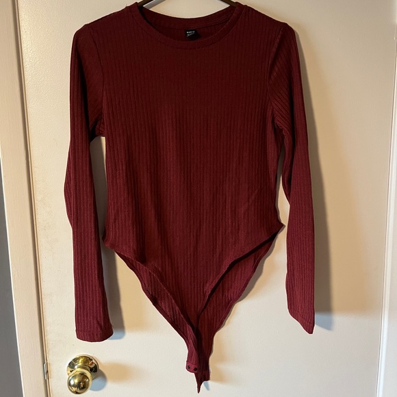XL Maroon Bodysuit - Picture 2 of 2